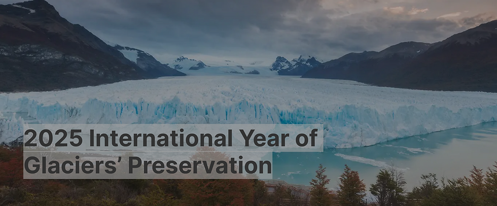Glaciers are crucial for regulating the global climate and providing freshwater, essential for billions of people. However, due to climate change, driven mainly by human activities since the 1800s, these vital resources are rapidly melting. The United Nations has designated 2025 as the International Year of Glaciers' Preservation to highlight the importance of glaciers and ensure that those relying on them, and those affected by cryospheric processes, receive the necessary hydrological, meteorological, and climate services. These efforts underscore the critical role mountain regions play as a key source of global freshwater and ecosystem services.