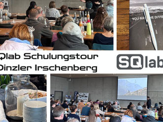 iQlab Schulungstour unseres Kunden SQlab beim Dinzler in Irschenberg