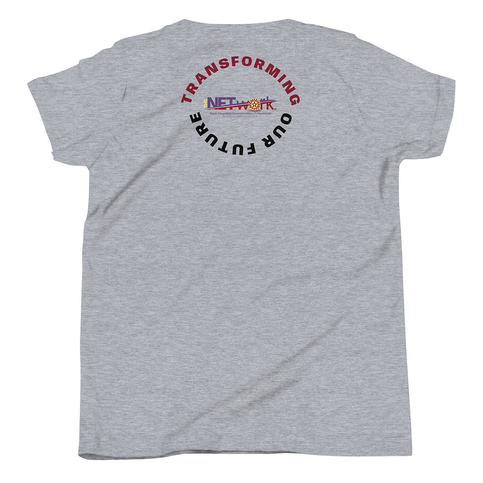 Thumbnail: Youth Short Sleeve T-Shirt - eSTEAM (Gray)