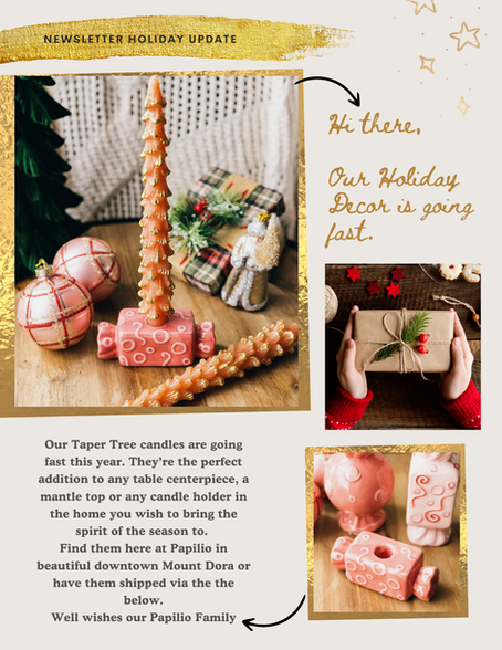 The Holidays at Papilio