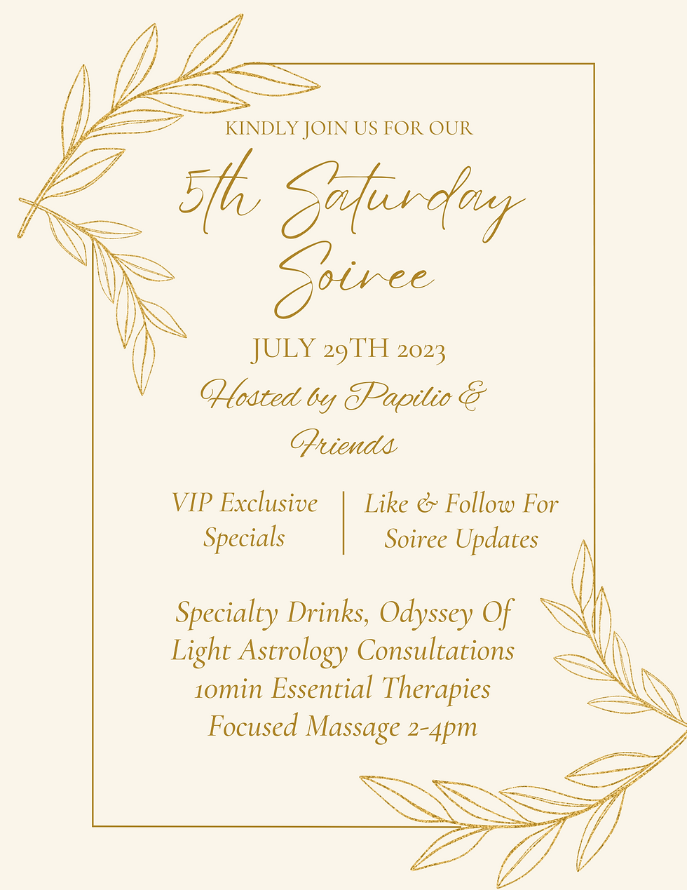 Soiree Invite