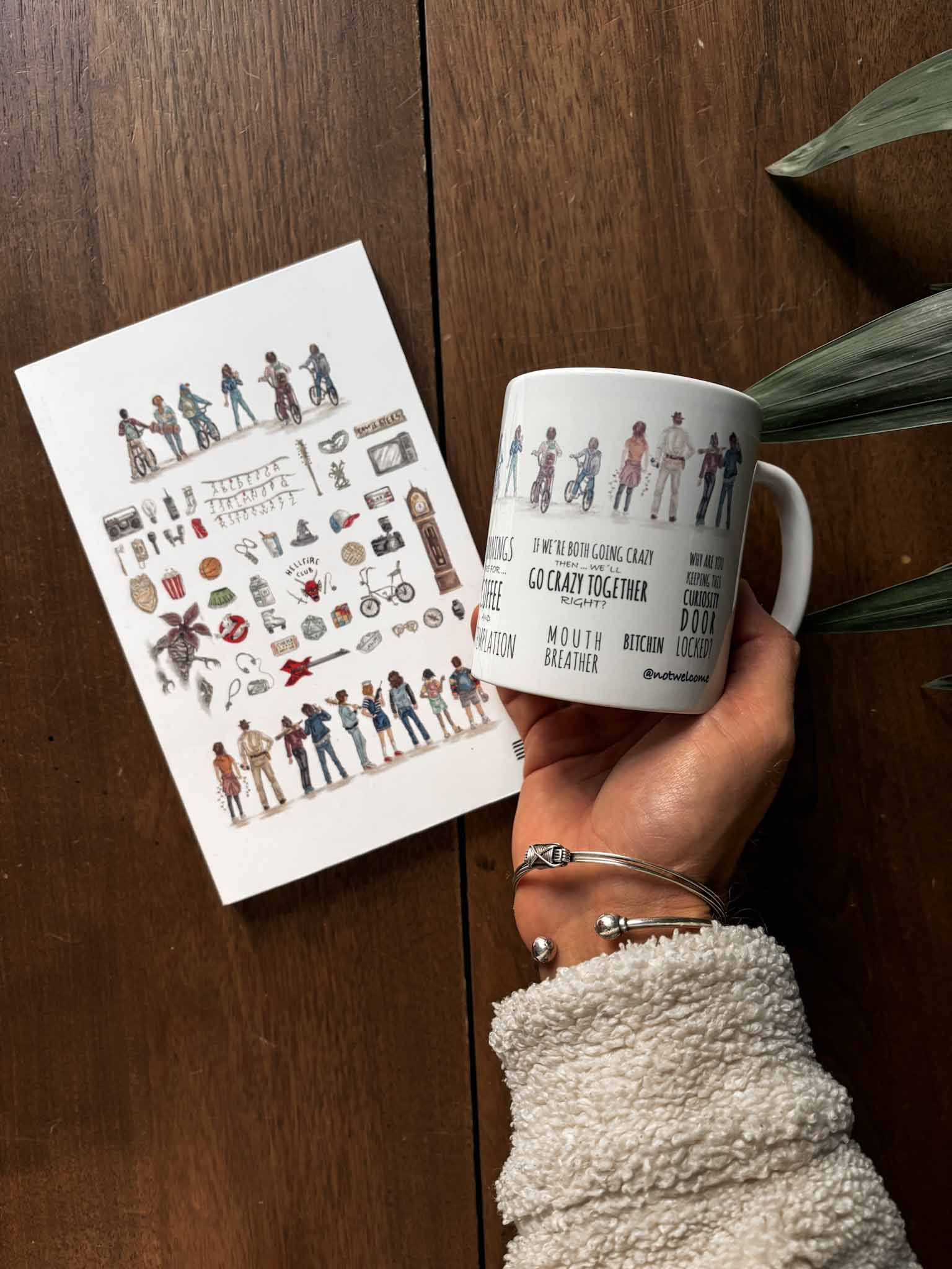 Libreta y taza | Stranger Things