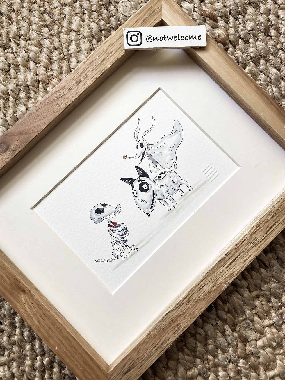 Miniatura: Scraps, Zero & Frankenweenie