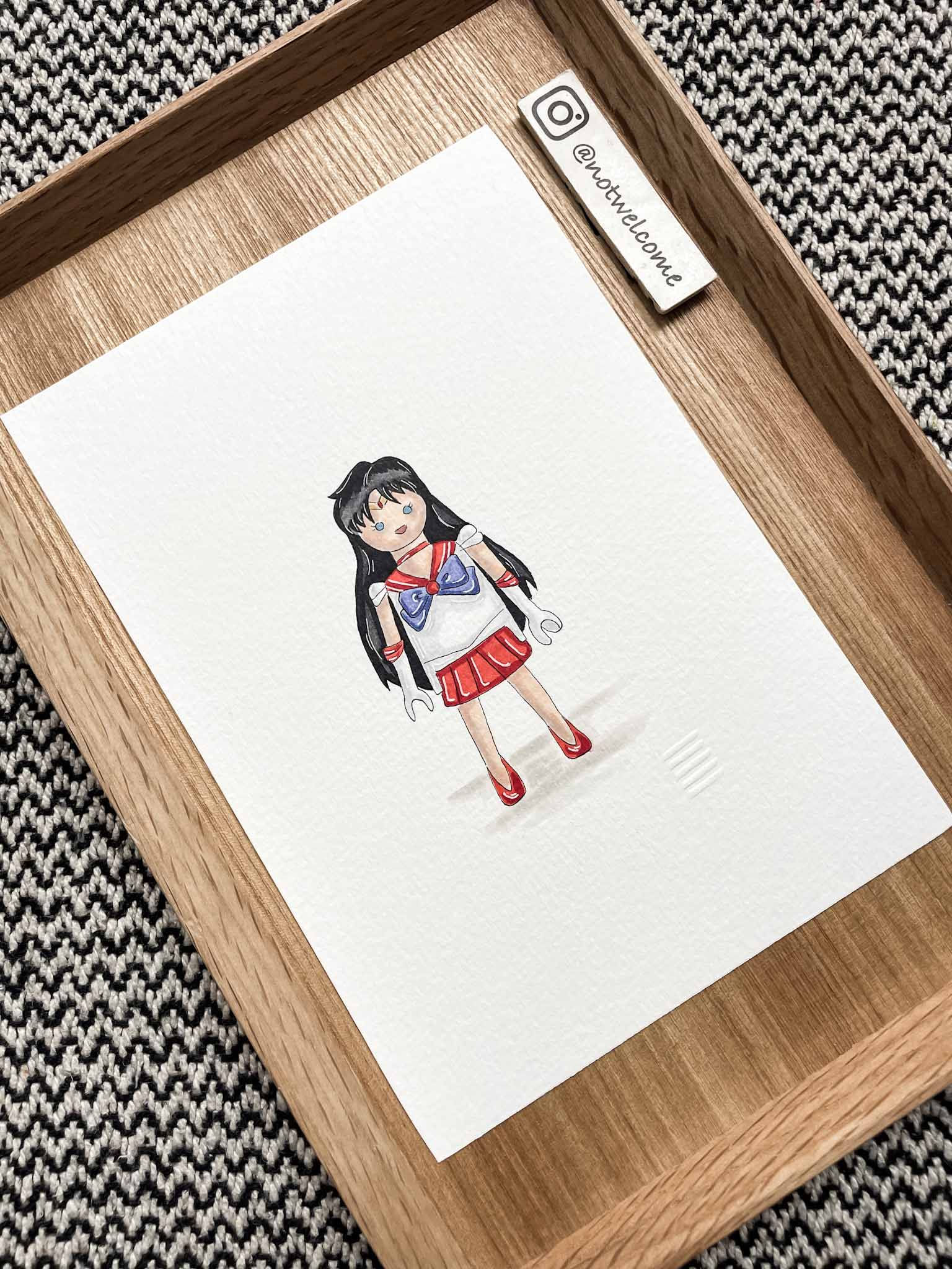 Mini Sailor Marte