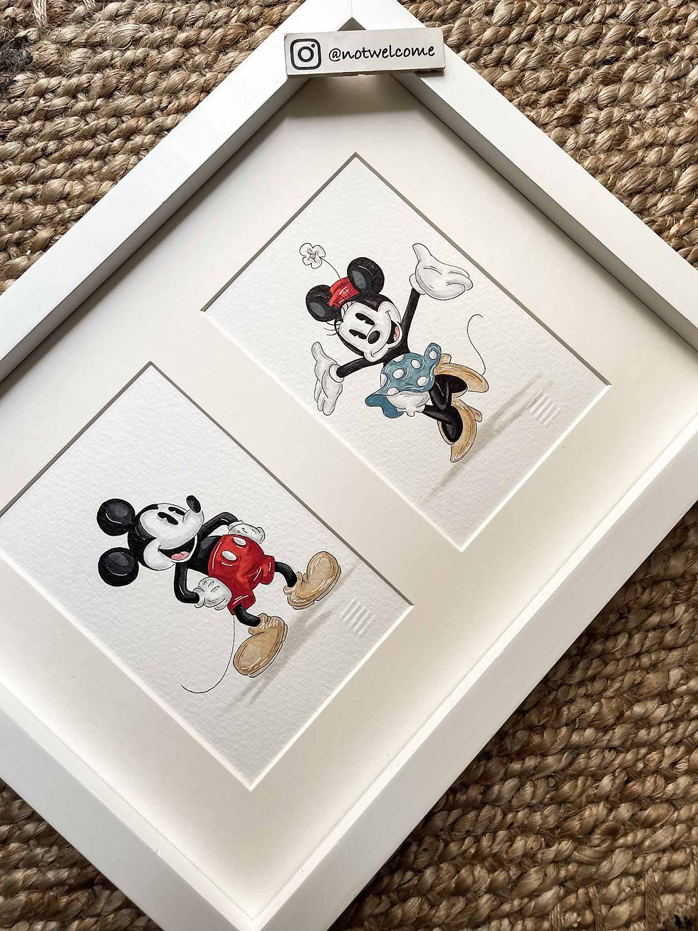 Miniatura: Mickey & Minnie | Diptico
