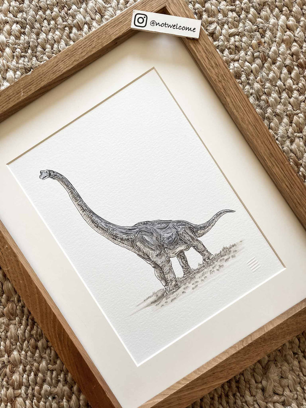 Miniatura: Brachiosaurus