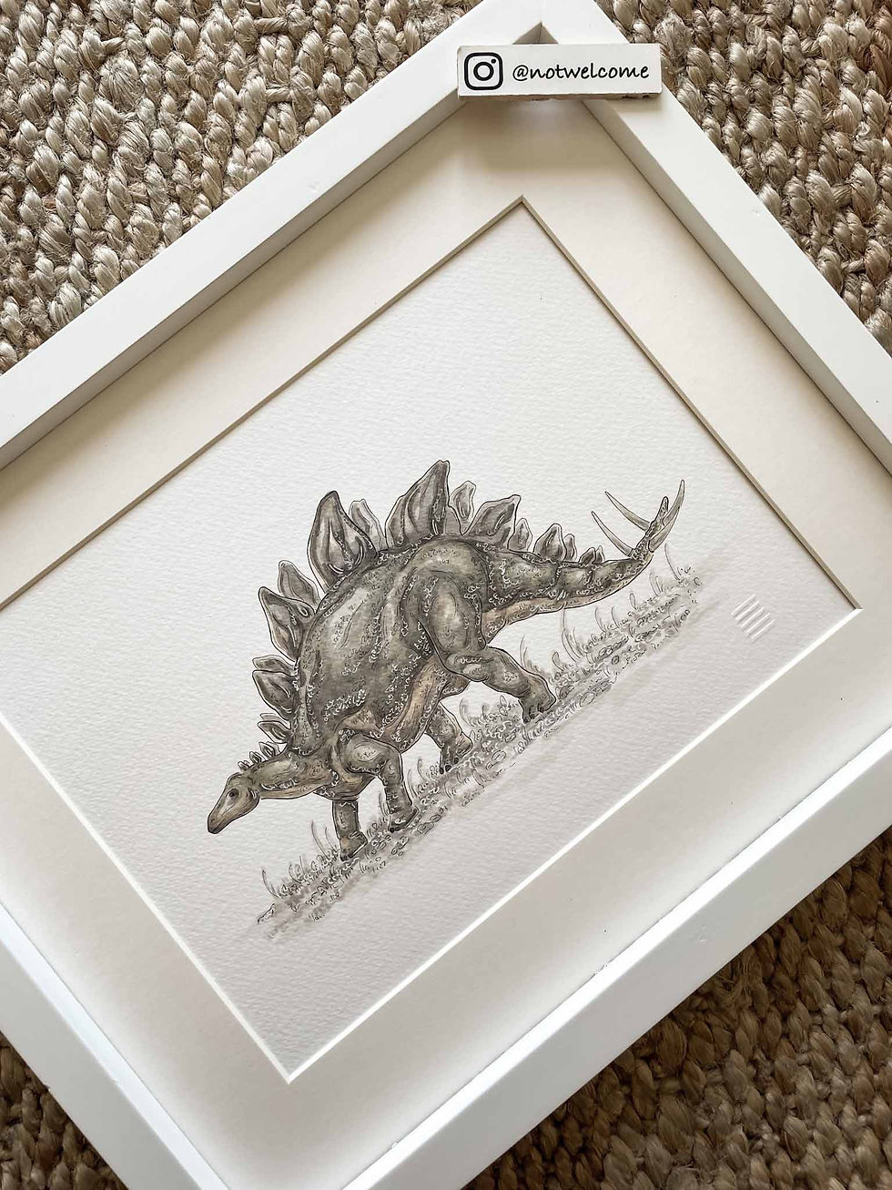 Miniatura: Stegosaurus