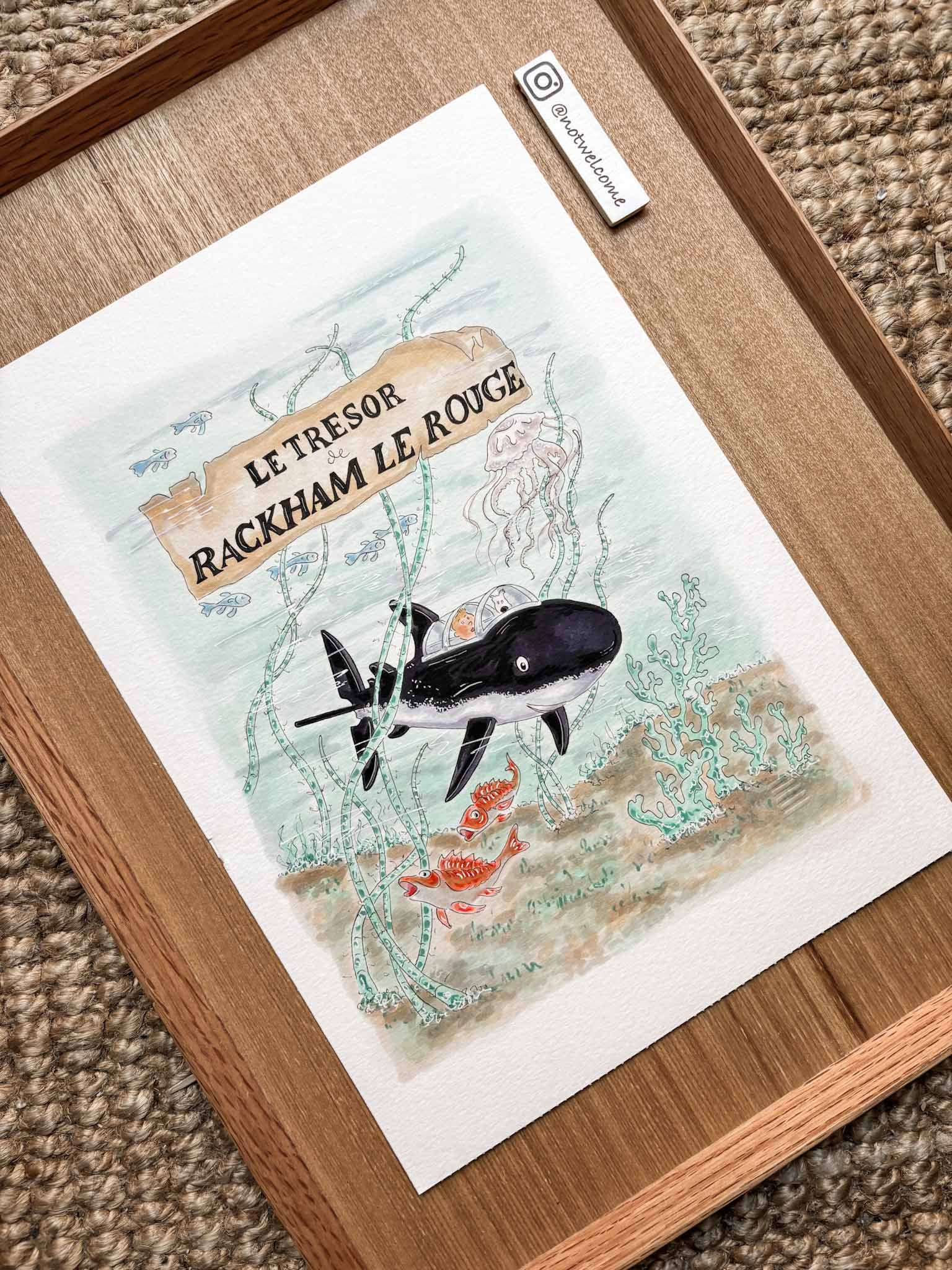 Tintin | Le Tresor de Rackham Le Rouge