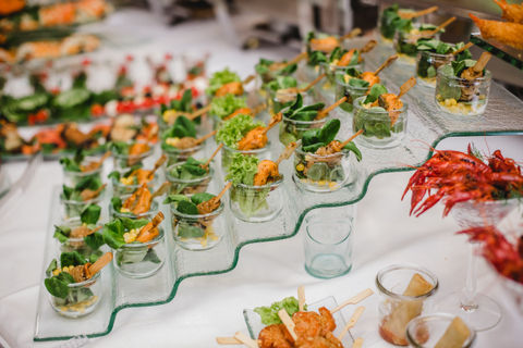 buffet präsentation