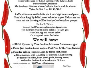 Fundraising Party: Sunday October 5