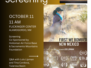 Free Film Screening: First We Bombed New Mexico
