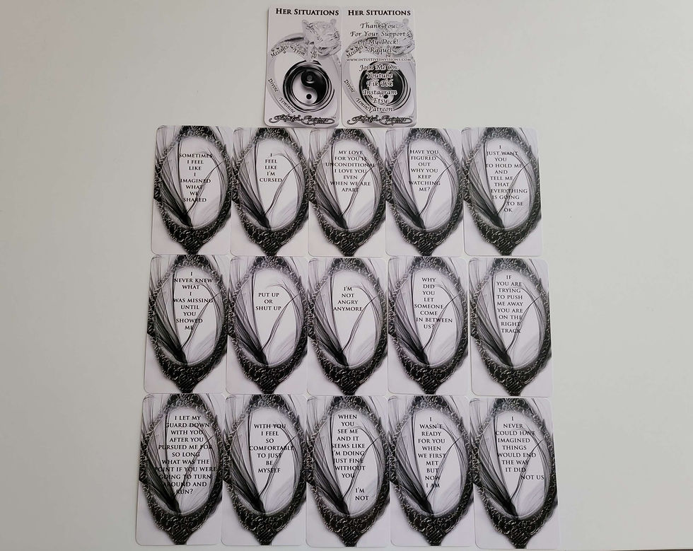 Thumbnail: HER SITUATIONS Messages From The Divine Feminine Oracle Deck