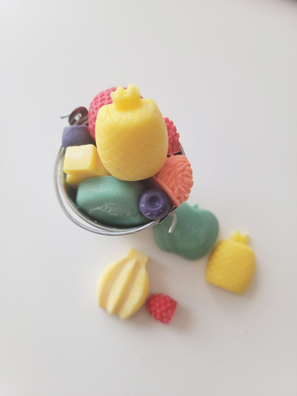 Thumbnail: Fruit Basket Bucket of Assorted Scents Soy Wax Melts For Burner/ Warmer