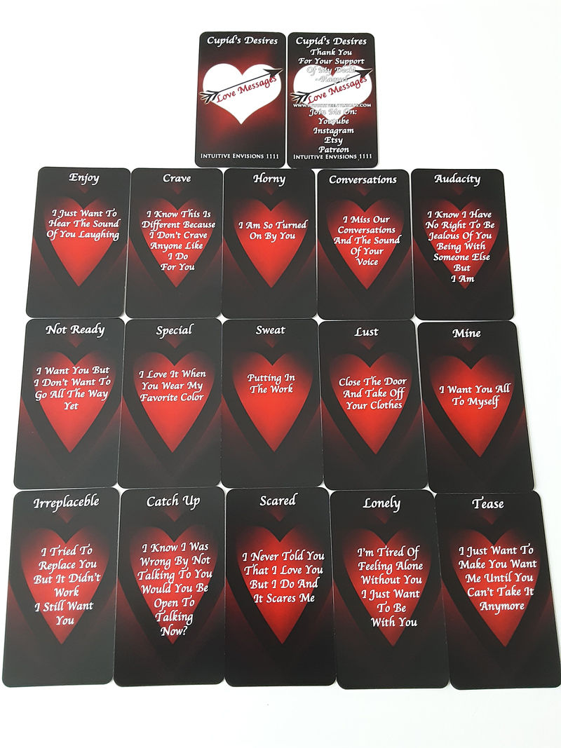 Thumbnail: Cupid's Desires Love Messages Oracle Cards Deck
