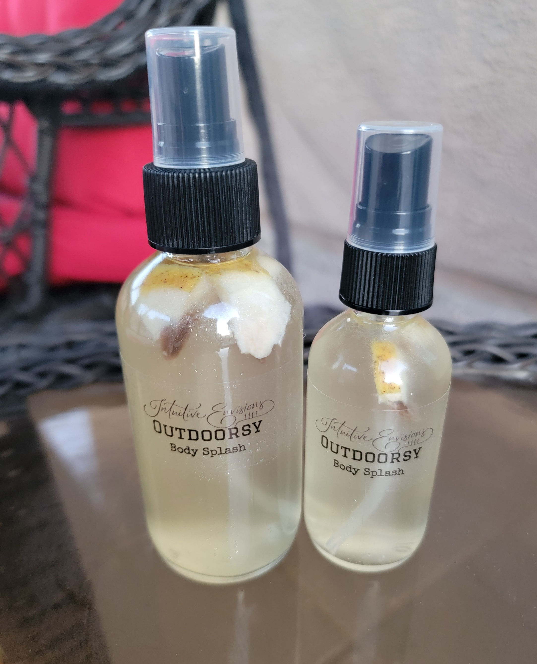 Outdoors/Indoors Insect Repellant Body Splash- Lemongrass -Verbena Citronella