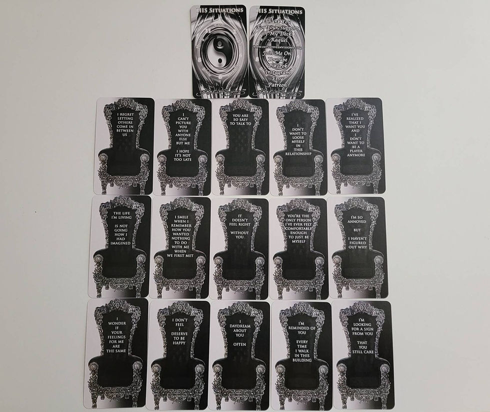 Thumbnail: SITUATIONS Oracle Deck BUNDLE Of 8 Decks - HIS & Her - More Situations Mystery H
