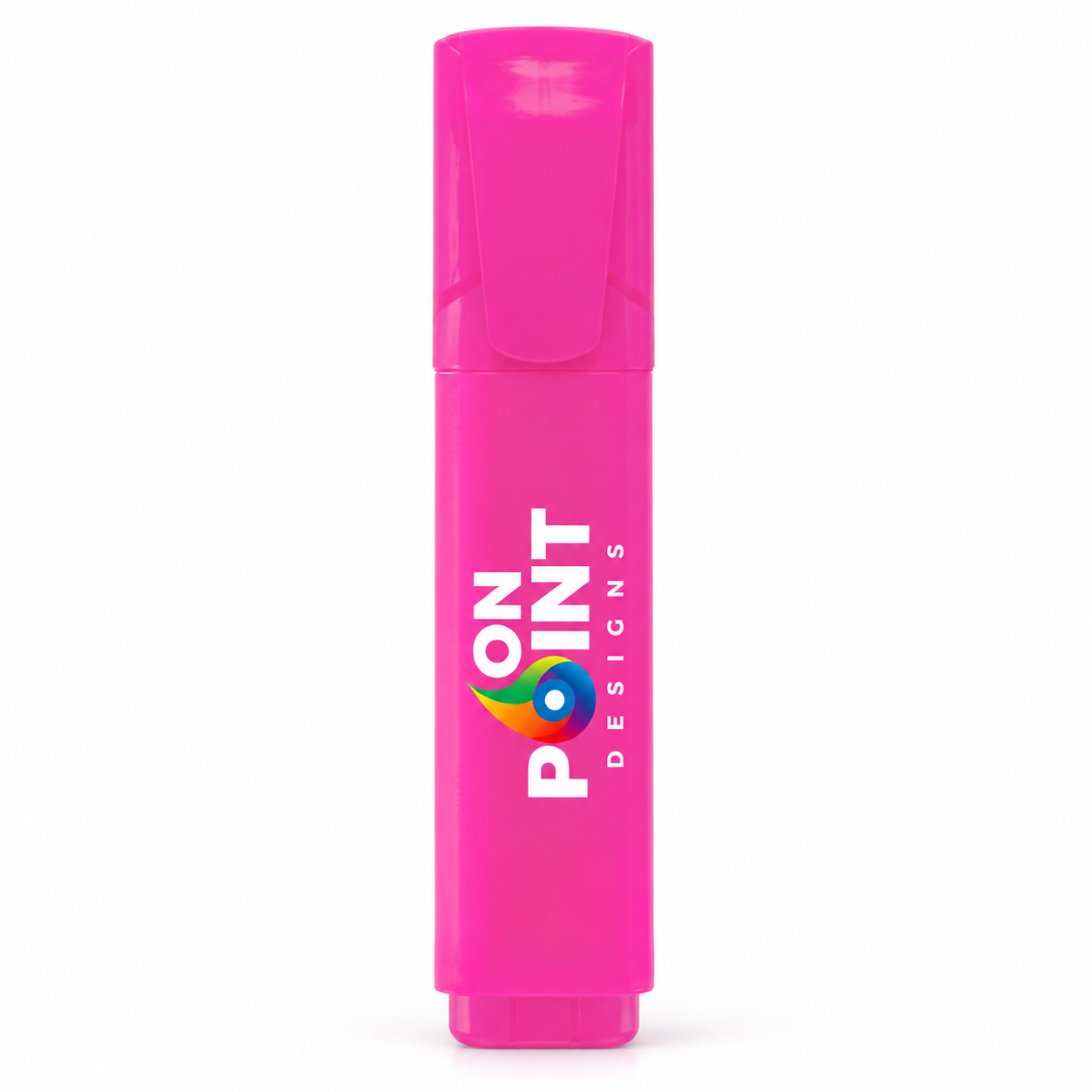 Everyday Jumbo Recycled Highlighter with On Point Designs branding