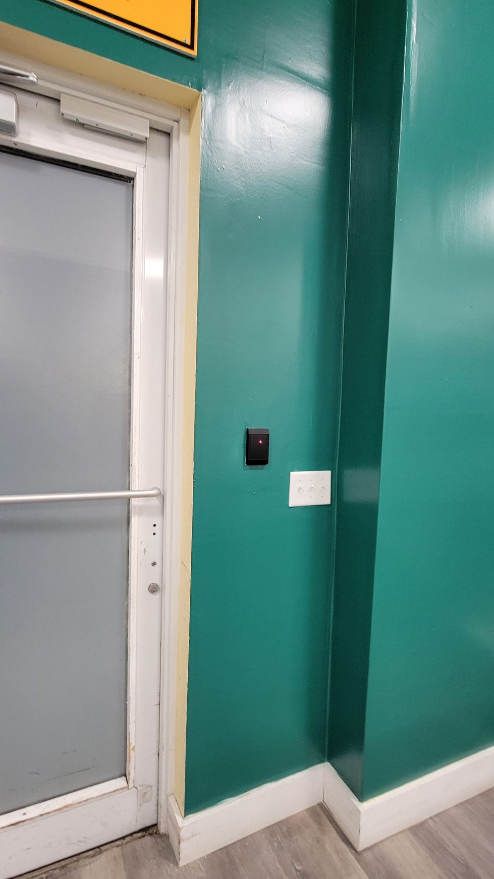 Baptist Health — wall wrap around door frame