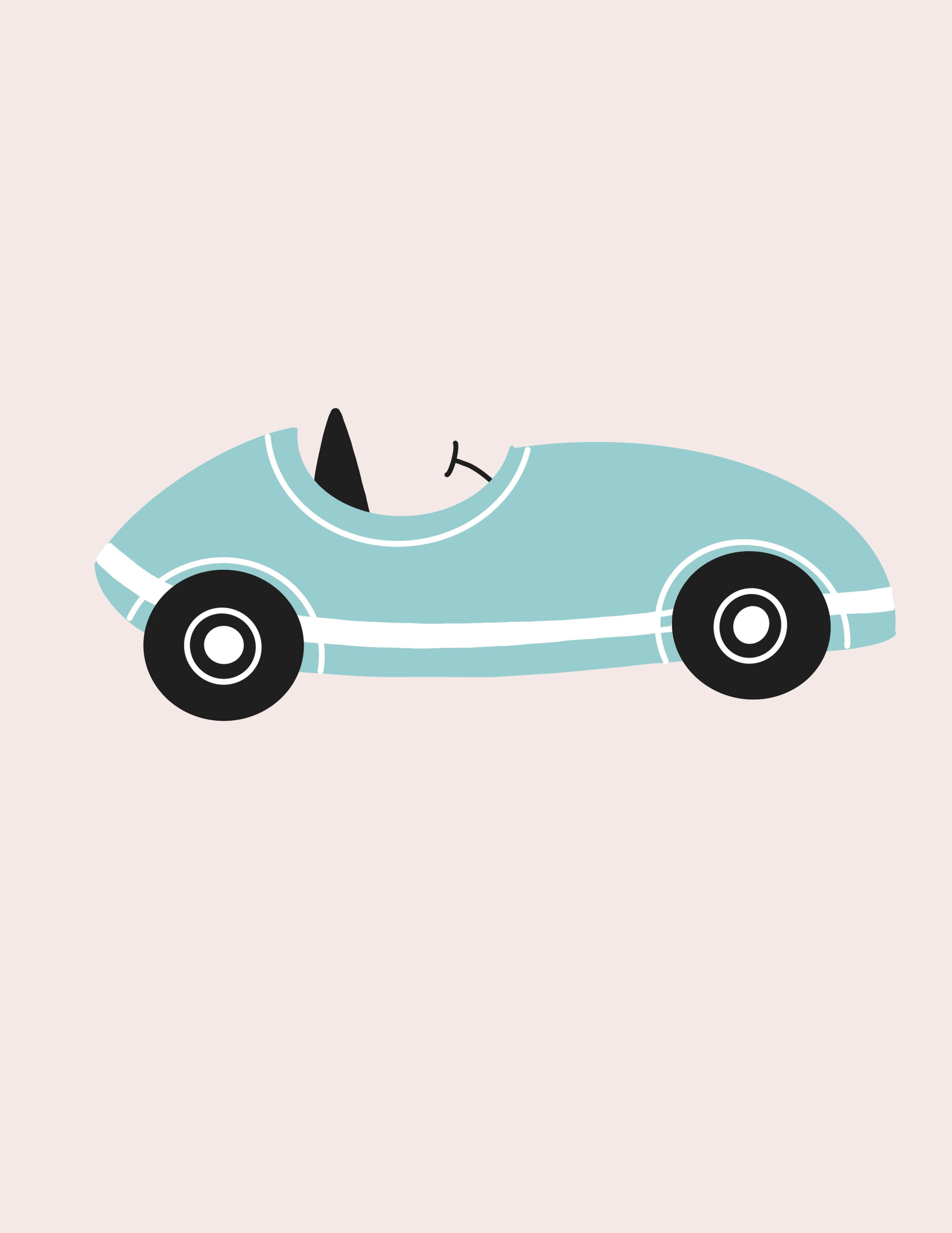 STL Race Car- 5"