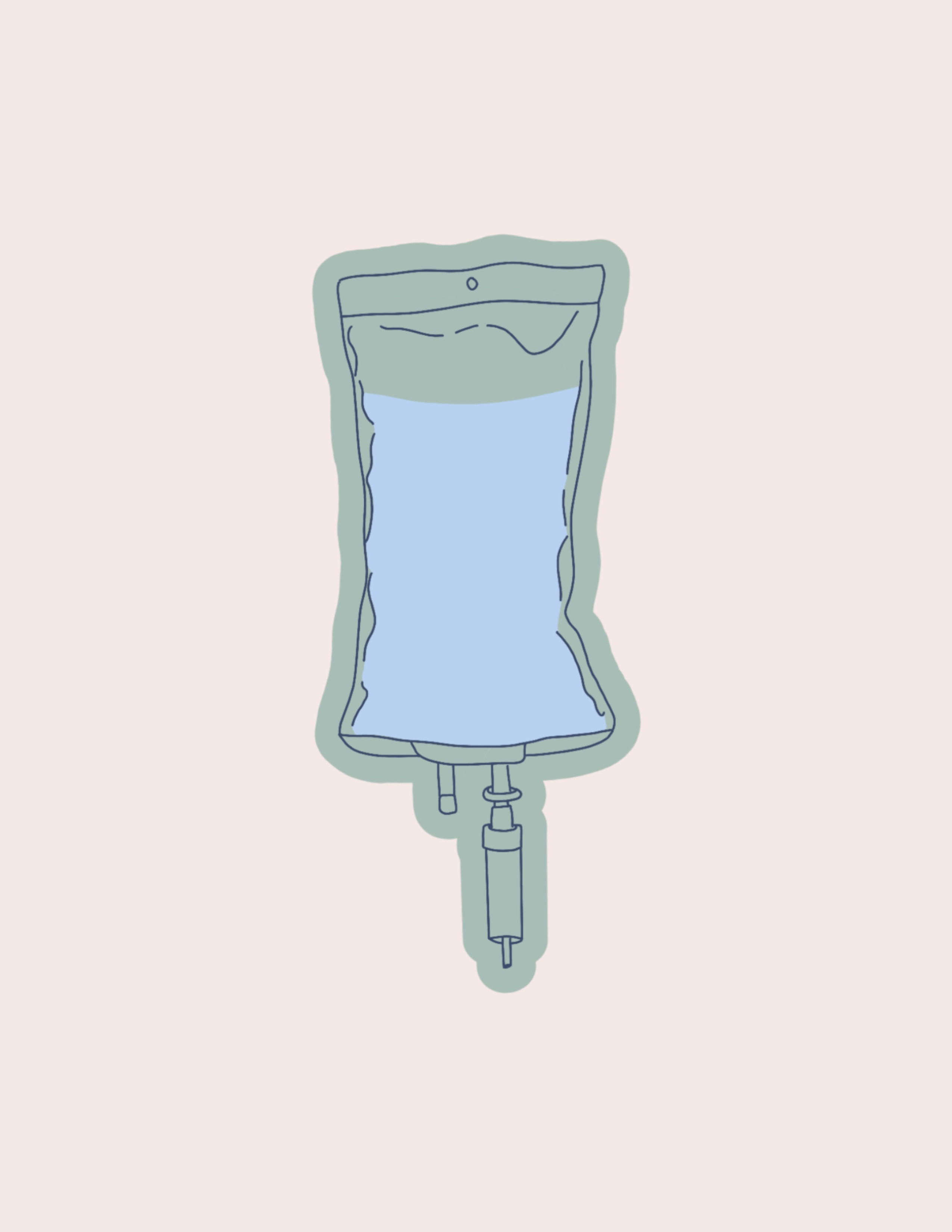 STL IV Fluid Bag- 4.5"