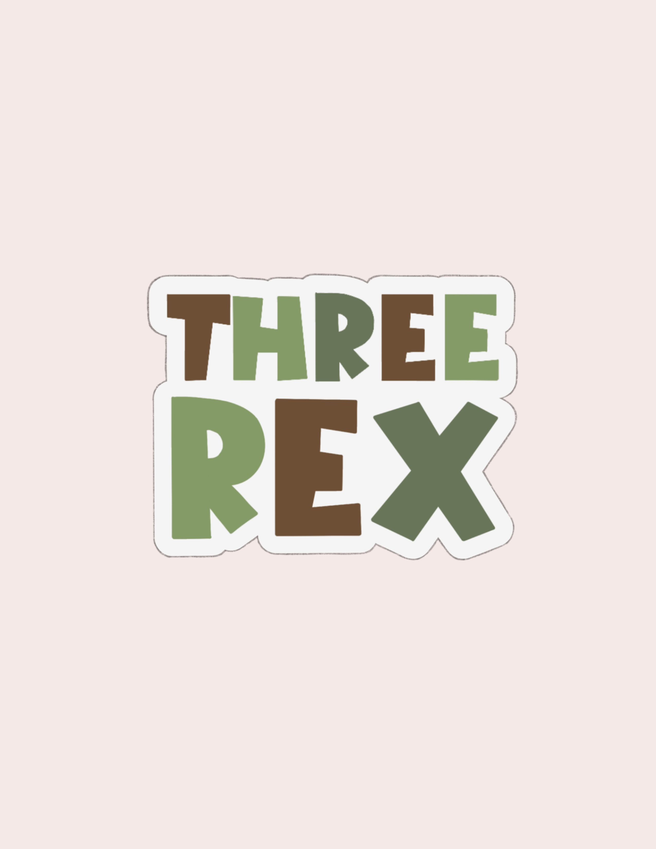 STL Three Rex- 3.25"