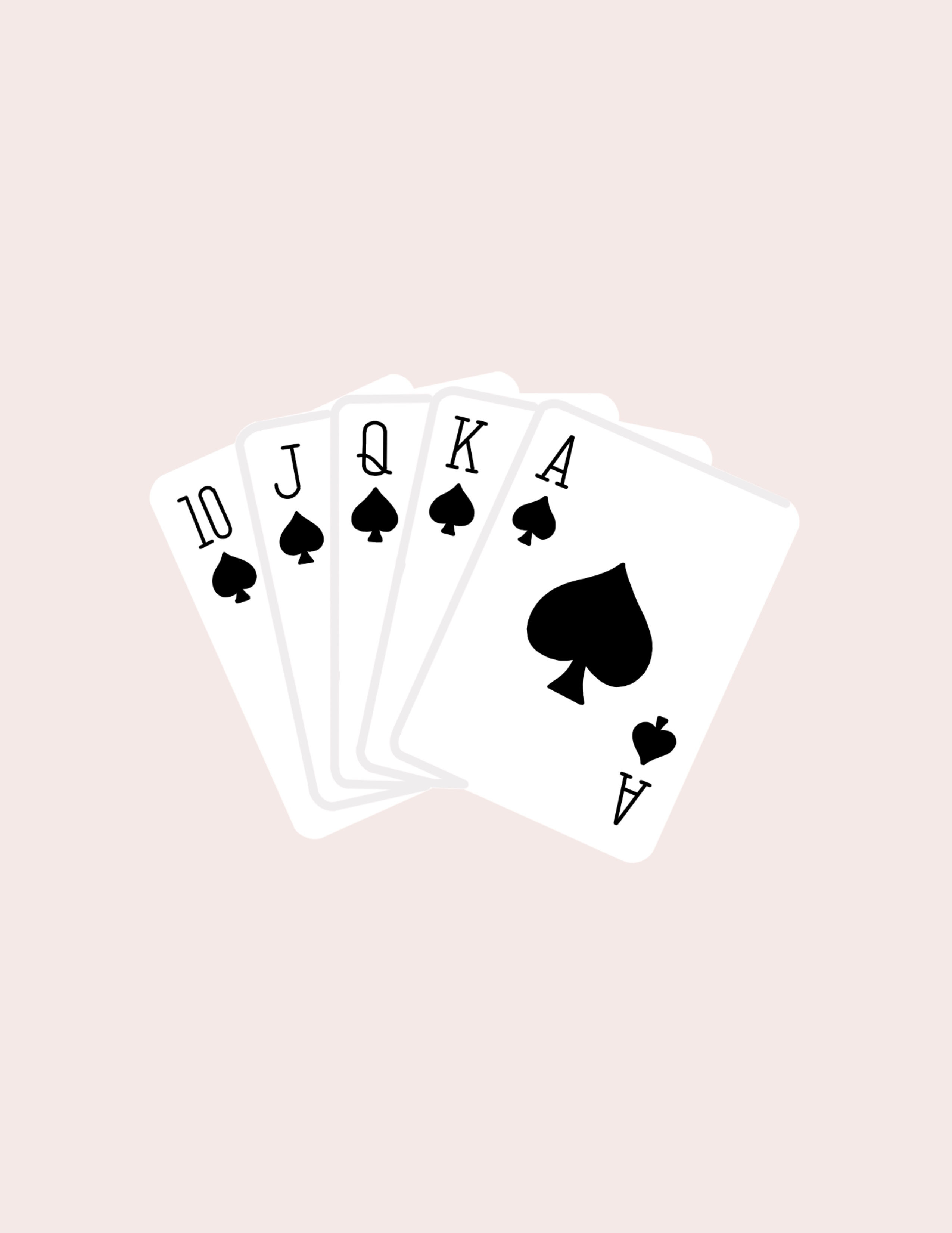 STL Playing Cards- 3.75"