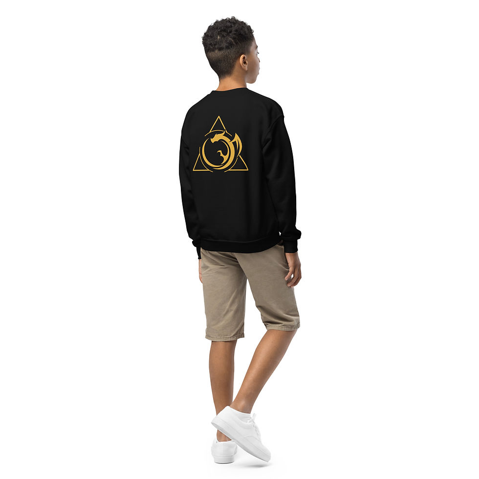 Thumbnail: Youth crewneck sweatshirt