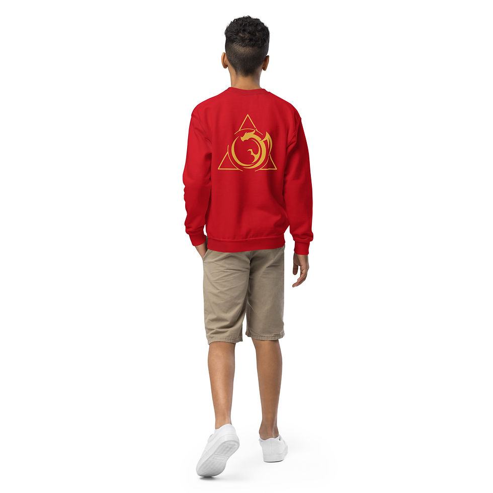 Thumbnail: Youth crewneck sweatshirt
