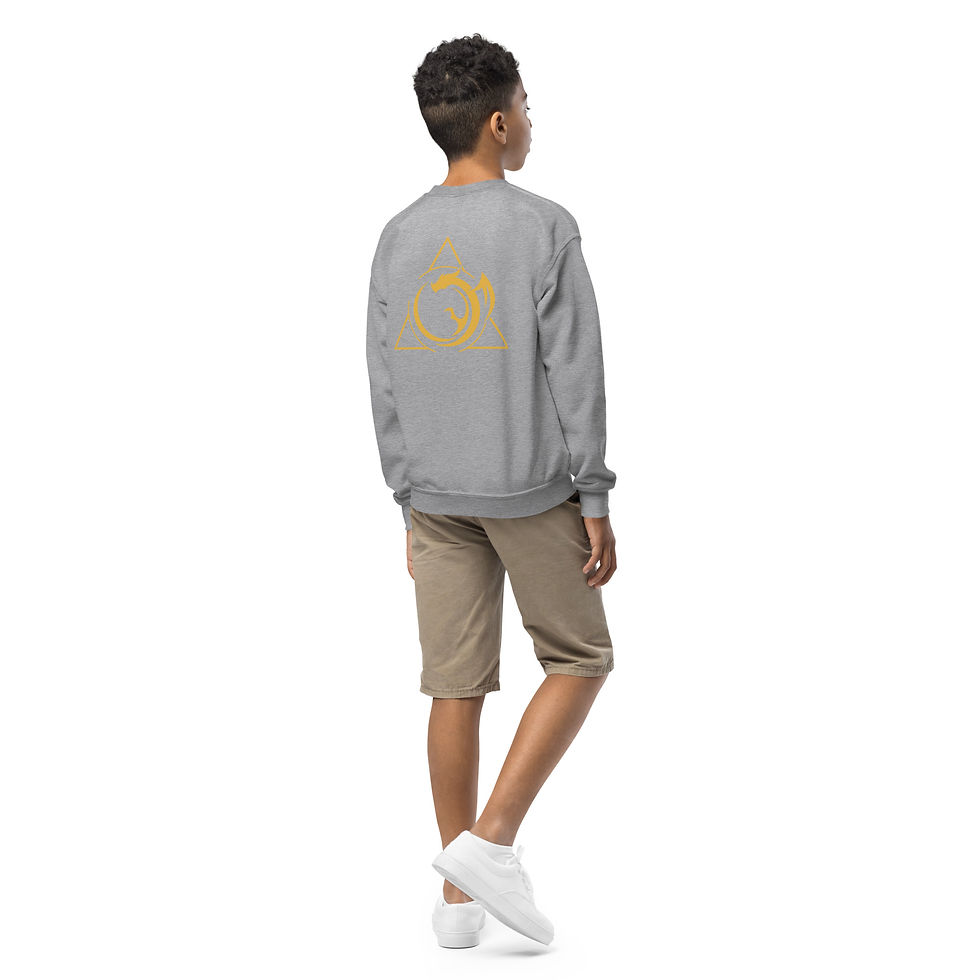 Thumbnail: Youth crewneck sweatshirt