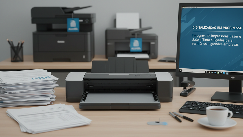 Close-up view of a scanner on a desk ready for document digitalization
