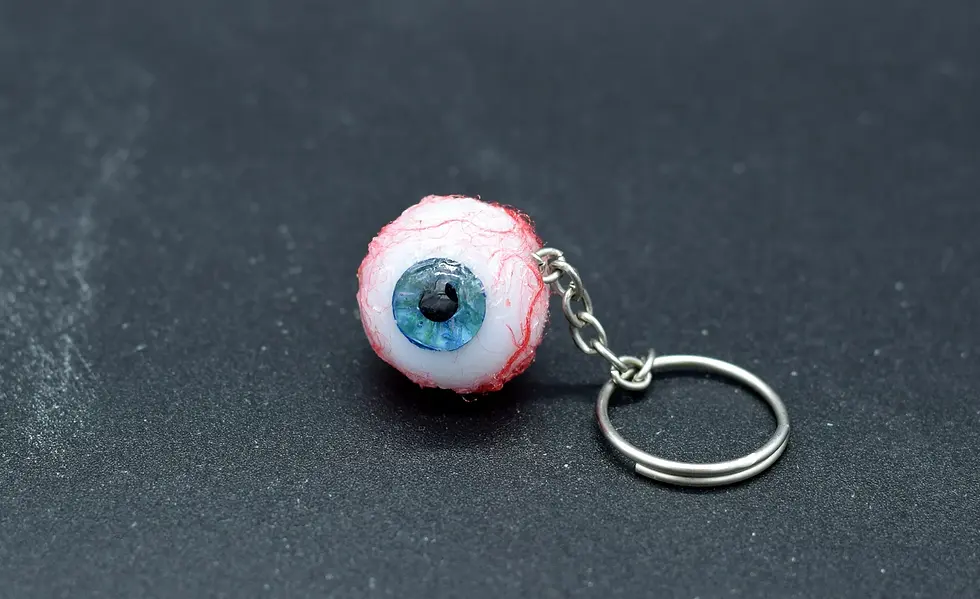 Thumbnail: Occhio Umano - portachiavi in resina scala 1:1