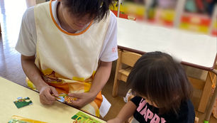 お兄さん、お姉さんがいっぱい遊んでくれました!