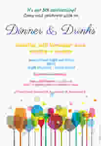 Bonjour Toowoomba 5th Anniversary Dinner
