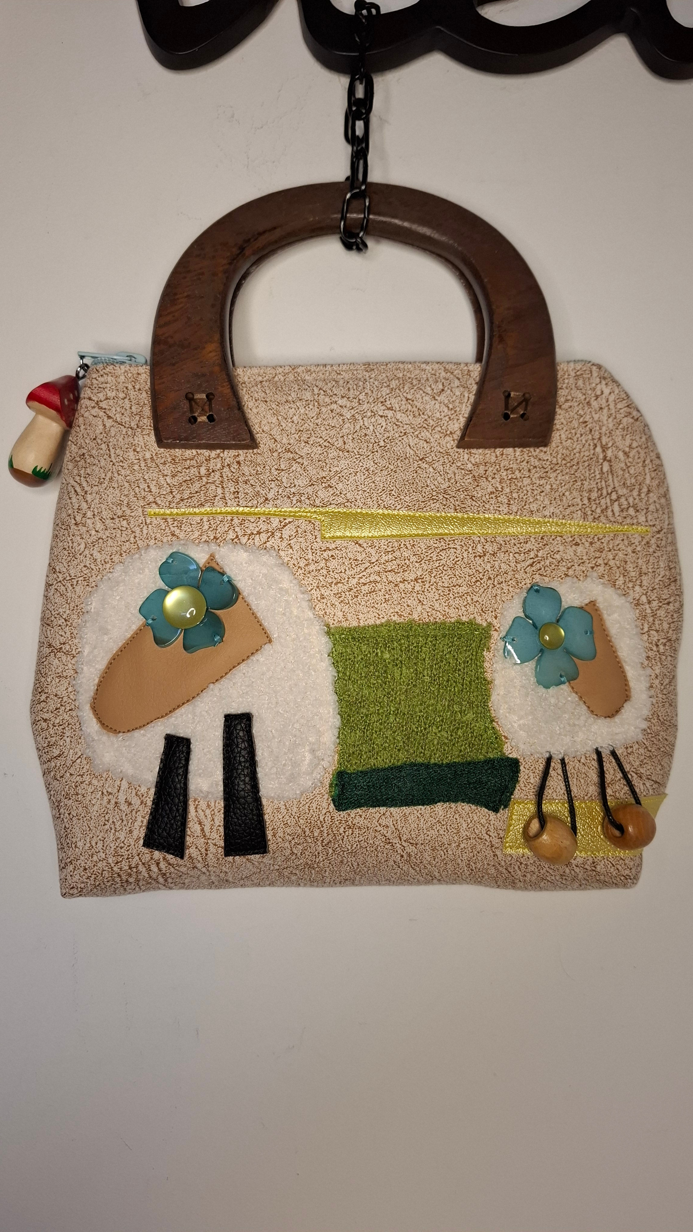 Sac à main moutons