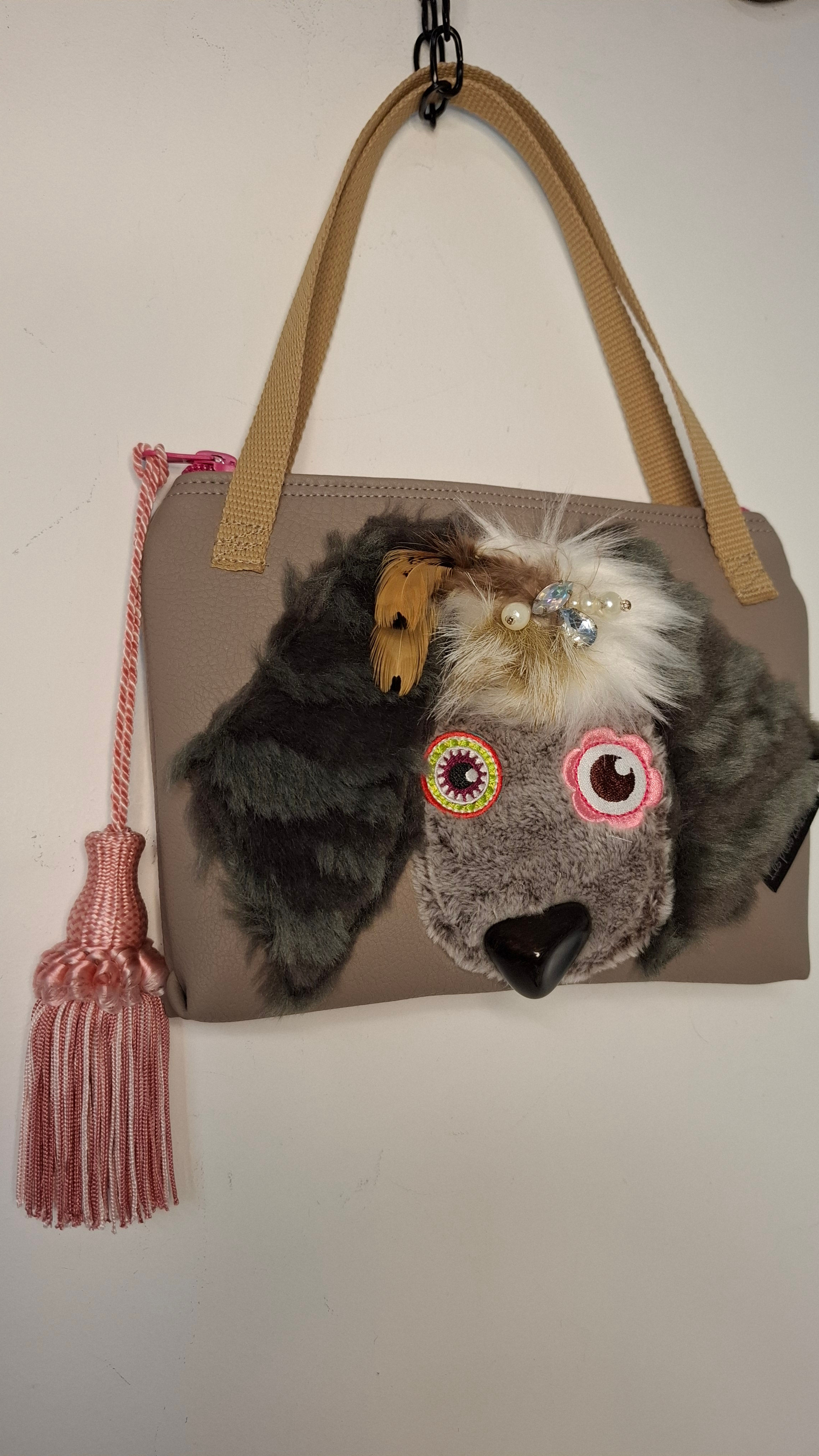 Sac à main chien