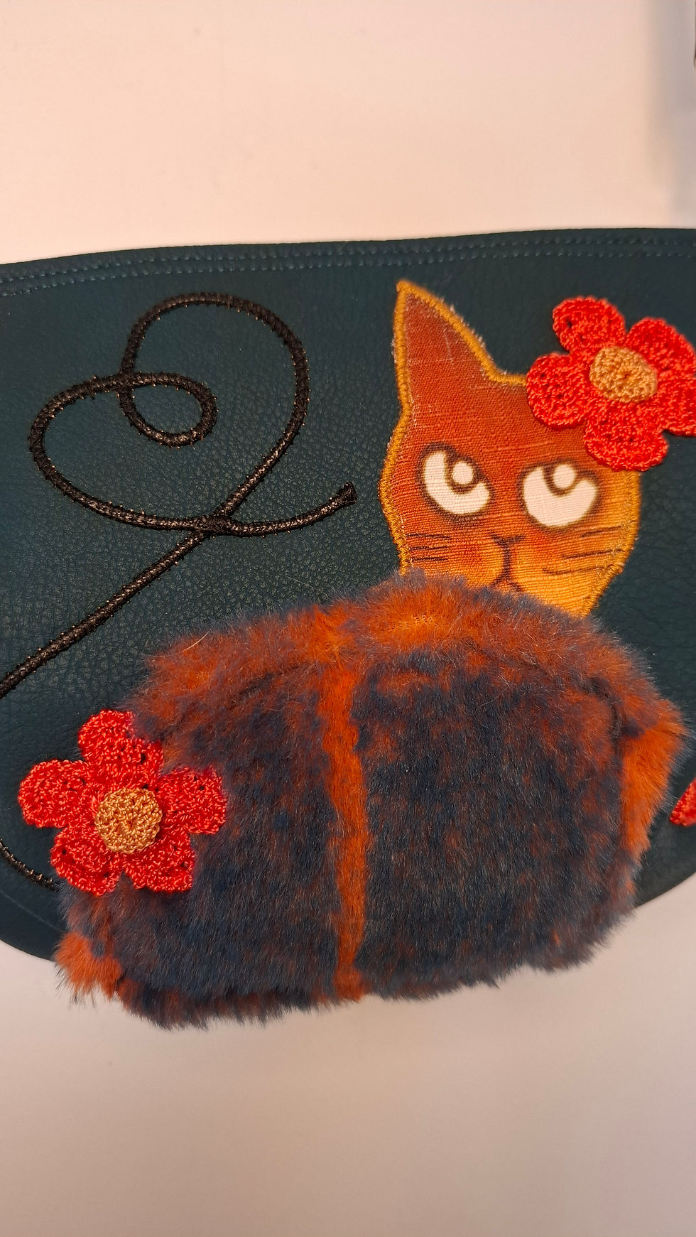 Miniature : Sac à bandoulière petit chat coquet