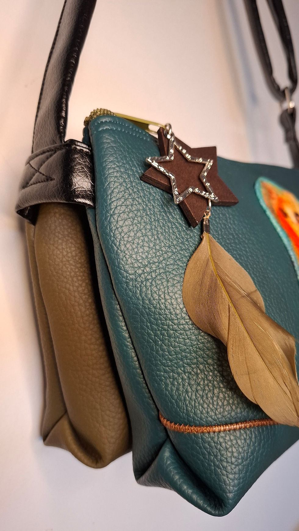 Miniature : Sac double pochette oiseau