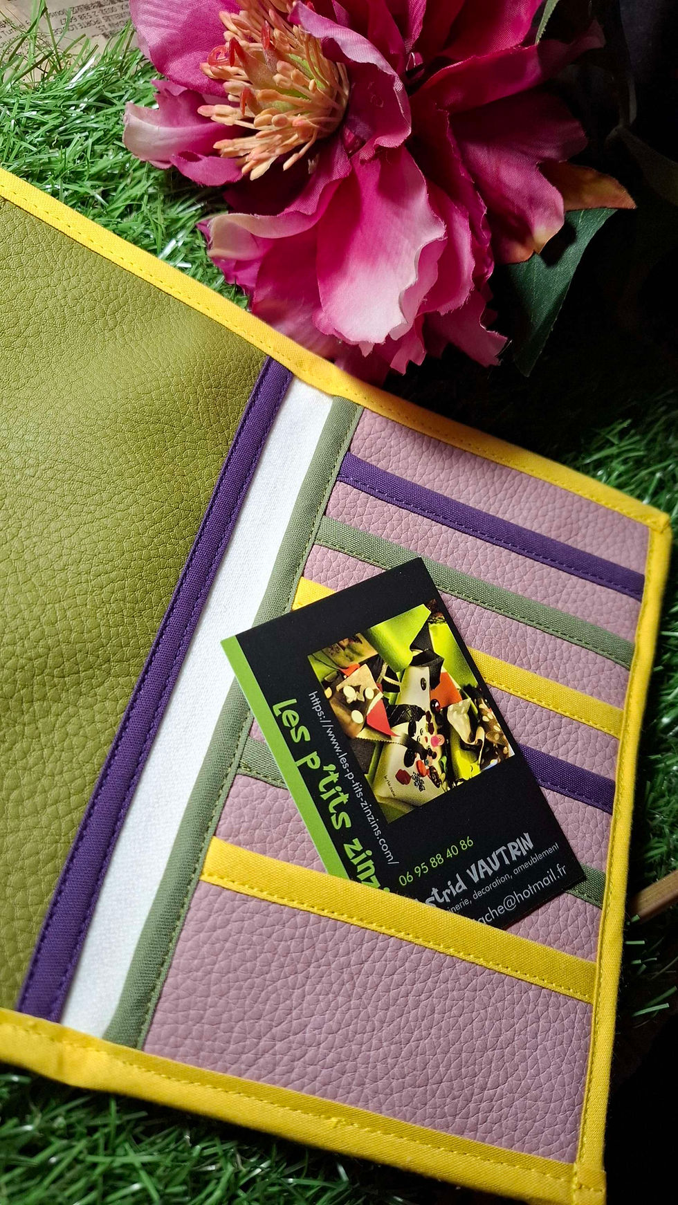 Miniature :  Portefeuille rose poudré 