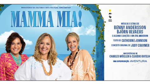 🎭Fenômeno ‘MAMMA MIA!’ Retorna após imenso sucesso e 100 mil espectadores.