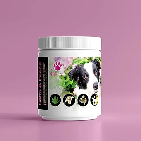 Paw-Treats Hemp Powder for Dogs - Calm and Peace 100g_1.webp
