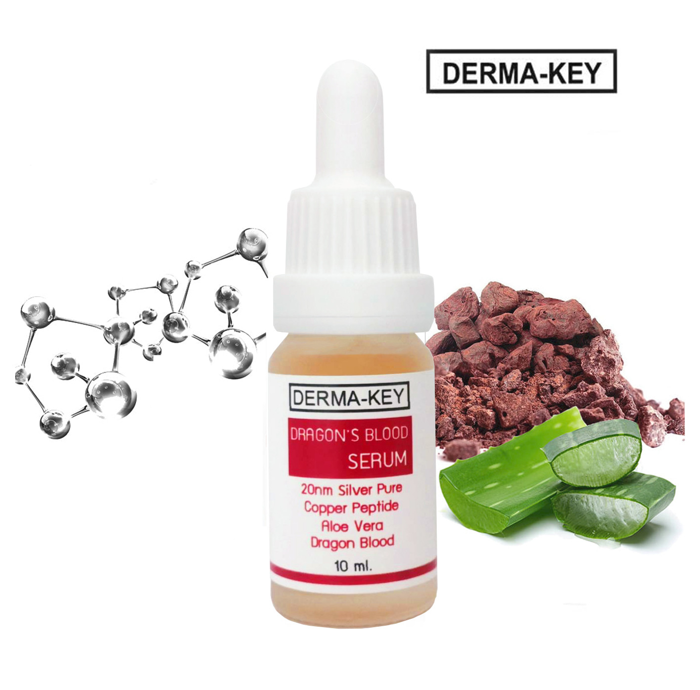 Dragon's blood เซรั่มเลือดมังกร สมานผิว ลดแดง ลดผิวอักเสบ ฆ่าเชื้อสิว 10ml.