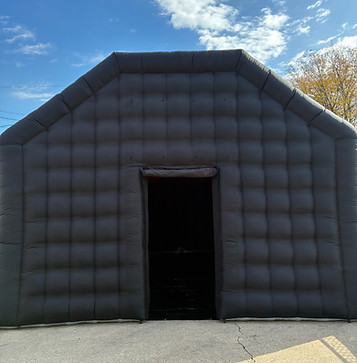 Big inflatable nightclub in evergreen park
