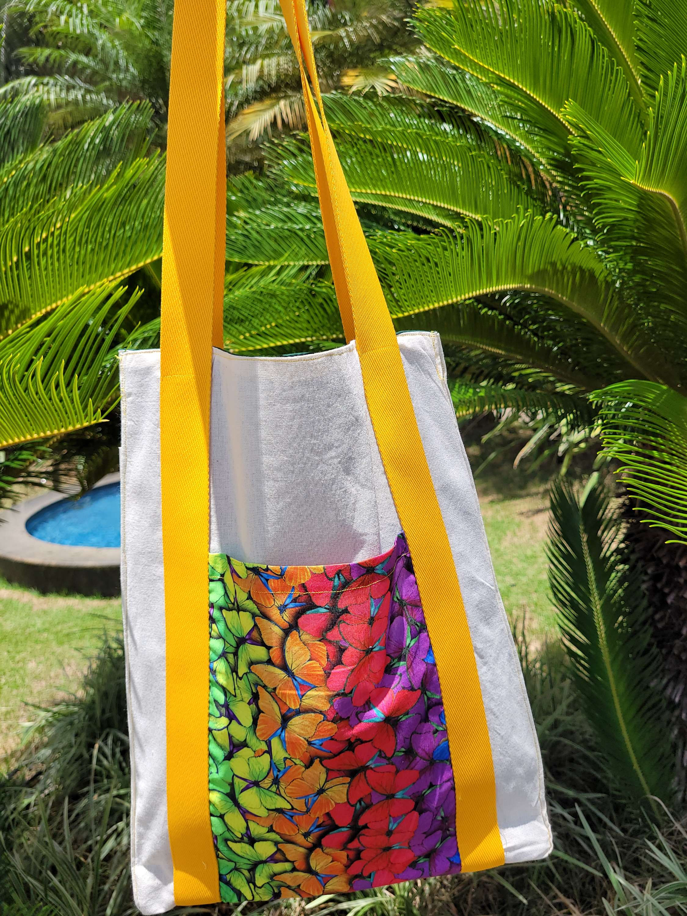 ECOBAG NATUREZA - BORBOLETAS 