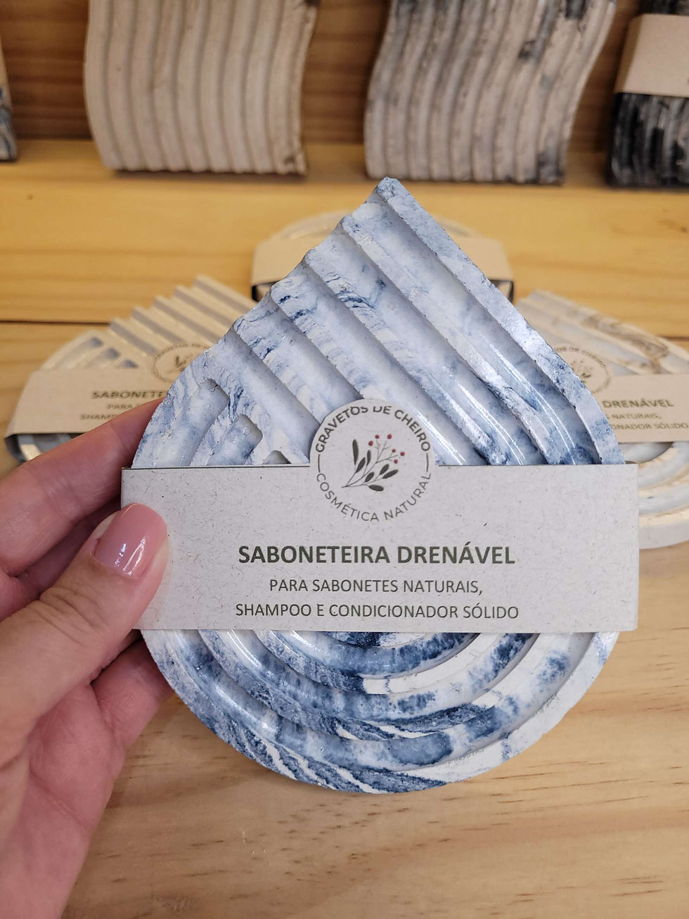 Miniatura: SABONETEIRA DRENÁVEL - M GOTA