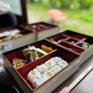 Japanese lunch box. Bento Ozyu 
