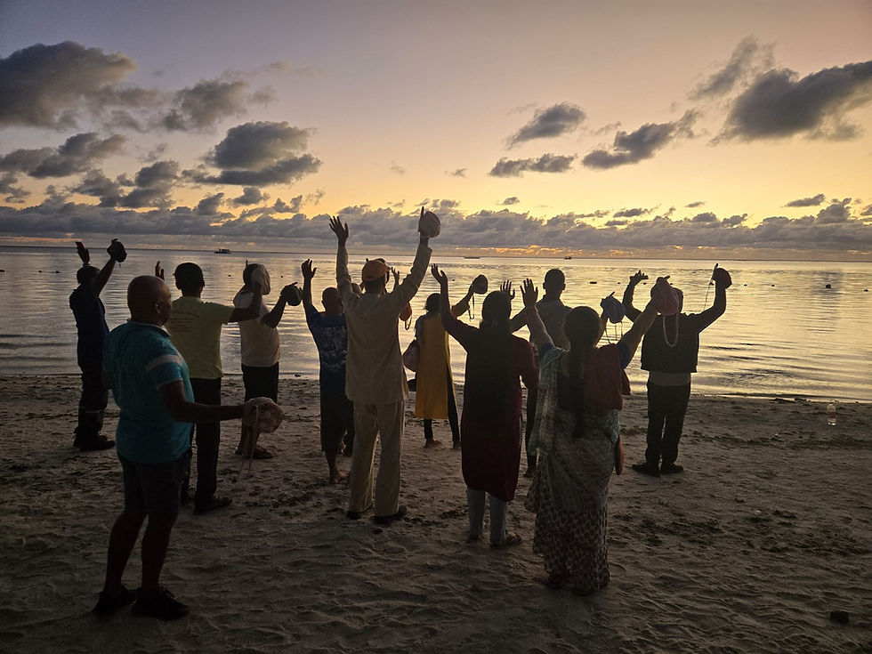 CARU IN KRISHNA'S HANDS
