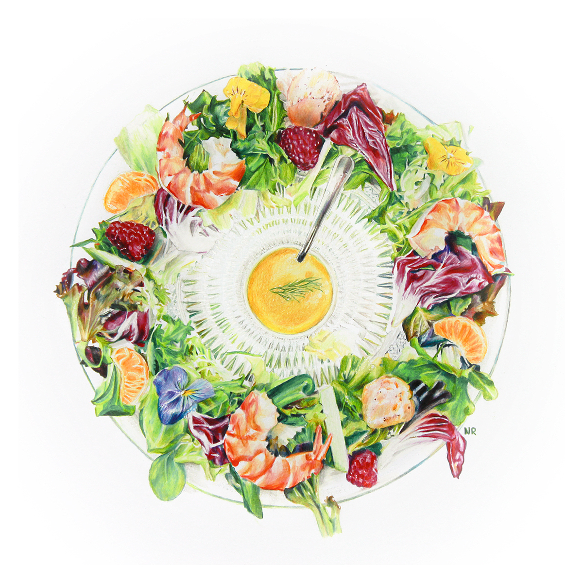 Manger avec les yeux