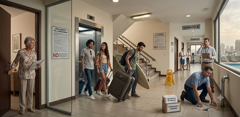 Rentas temporales en condominios: el riesgo que muchos propietarios no están viendo