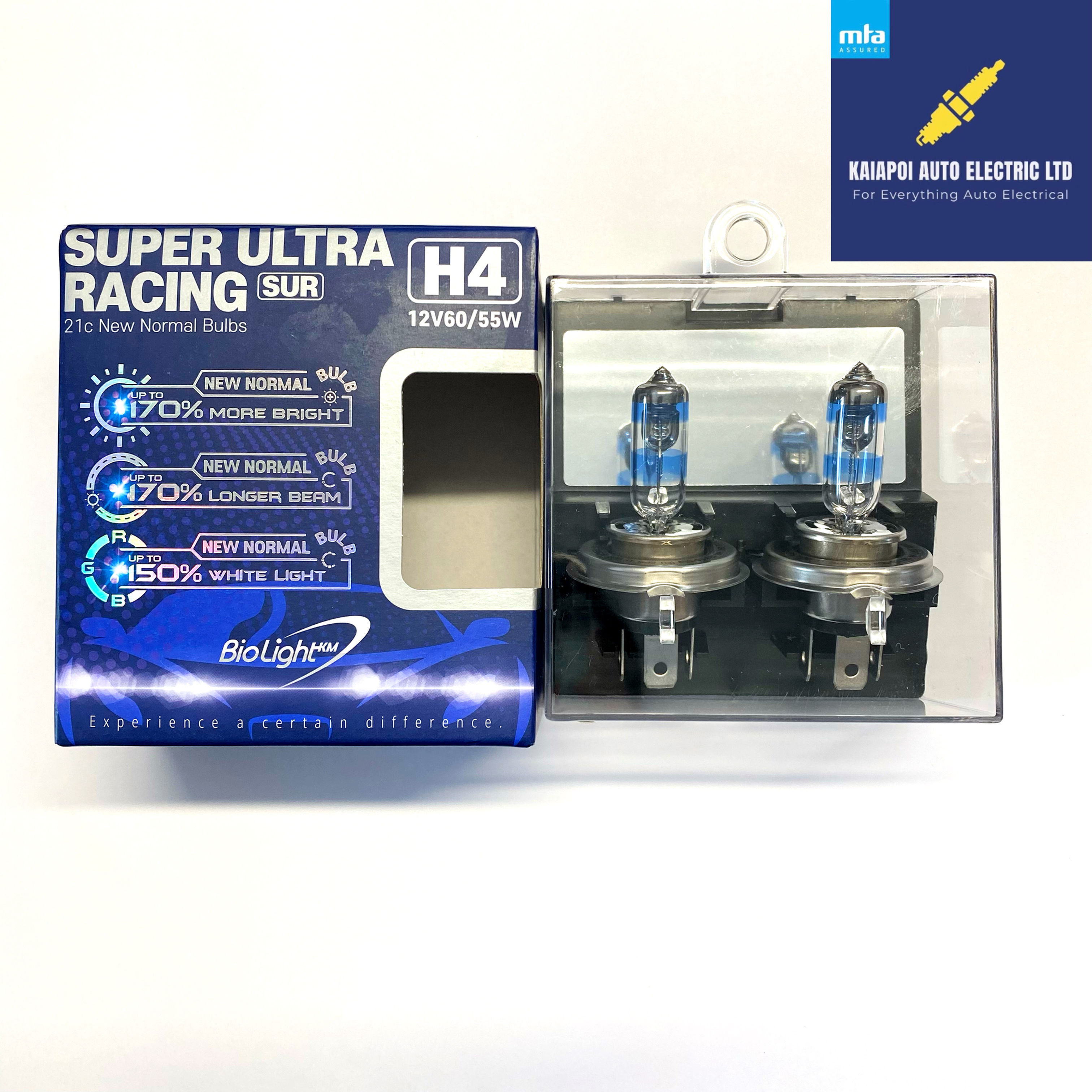 BIOLIGHT H4 Super Ultra Racing Bulb