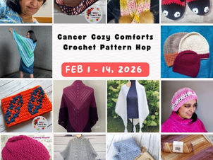 Cancer Cozy Comforts Pattern Hop